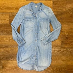 Chambray Shirt Dress